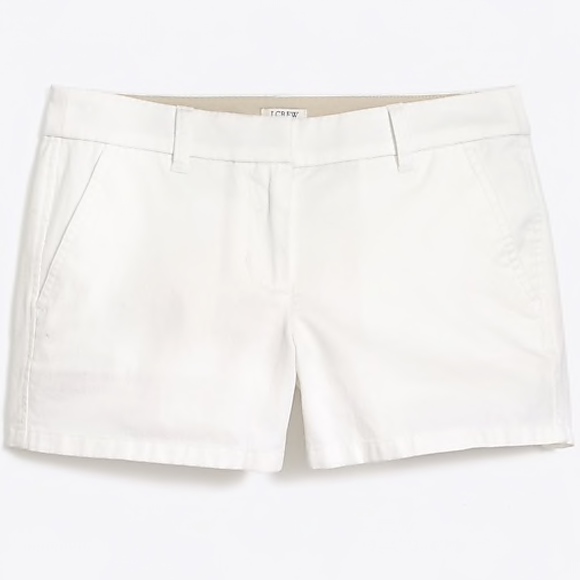J. Crew Pants - J. Crew White Chino Shorts